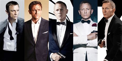 daniel craig 007 movie list.